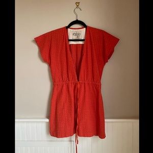 Ace&jig caraway top in Sriracha